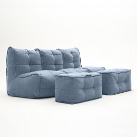 Mod3 Movie Couch Deluxe - Blue Jazz (Шенилл), Цвет: Blue Jazz, Категория ткани: Шенилл, изображение 2