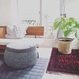 Wing Ottoman - Luscious Grey (Sofa Weave), Цвет: Luscious Grey, Категория ткани: Sofa Weave., изображение 7