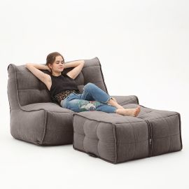 Twin Couch Deluxe - Hot Chocolate (Шенилл), Цвет: Hot Chocolate, Категория ткани: Шенилл, изображение 3