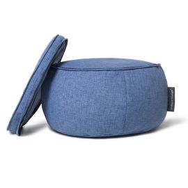 Wing Ottoman - Blue Jazz (Sofa Weave), Цвет: Blue Jazz, Категория ткани: Sofa Weave., изображение 3