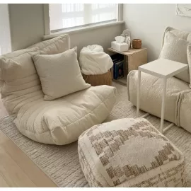 Acoustic Sofa - Infinity White (Букле), Цвет: Infinity White, Категория ткани: Букле, изображение 6