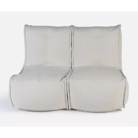 Twin Couch - Infinity White (Букле), Цвет: Infinity White, Категория ткани: Букле, изображение 3