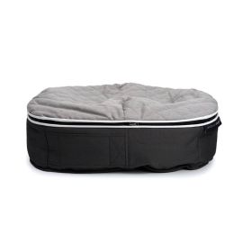 Лежак для собак Pet Lounge Medium - ThermoQuilt Grey, Цвет лежака: ThermoQuilt Grey, Размер лежака: M (90см), изображение 3