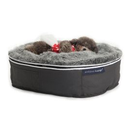 Лежак для собак Pet Lounge Small - Dark Grey (Original), Цвет лежака: Dark Grey, Размер лежака: S (60см), изображение 3