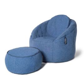 Butterfly Chaise - Blue Jazz (Sofa Weave), Цвет: Blue Jazz, Категория ткани: Sofa Weave, изображение 3