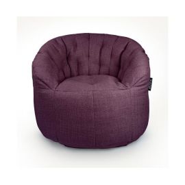 Butterfly Sofa - Aubergine Dream (Рогожка), Цвет: Aubergine Dream, Категория ткани: Рогожка, изображение 3