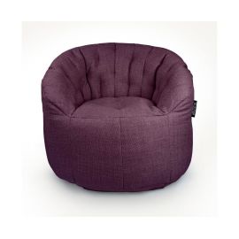 Butterfly Sofa - Aubergine Dream (Рогожка), Цвет: Aubergine Dream, Категория ткани: Рогожка, изображение 4