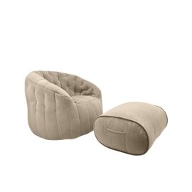 Butterfly Sofa Deluxe - Eco Weave (Велюр), Цвет: Eco Weave, Категория ткани: Велюр, изображение 5