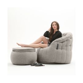 Butterfly Chaise - Keystone Grey (Шенилл), Цвет: Keystone Grey, Категория ткани: Шенилл, изображение 4