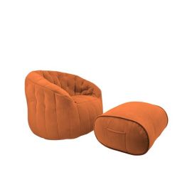 Butterfly Sofa Deluxe - Terra Cocta (Велюр), Цвет: Terra Cocta, Категория ткани: Велюр, изображение 5