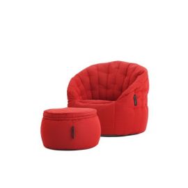 Butterfly Chaise - Crimson Vibe (Оксфорд), Цвет: Crimson Vibe, Категория ткани: Оксфорд, изображение 4