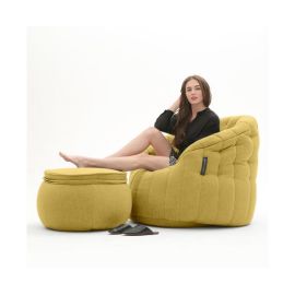 Butterfly Chaise - Yellow Shine (Шенилл), Цвет: Yellow Shine, Категория ткани: Шенилл, изображение 3