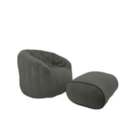 Butterfly Sofa Deluxe - Black Sapphire (Велюр), Цвет: Black Sapphire, Категория ткани: Велюр, изображение 4
