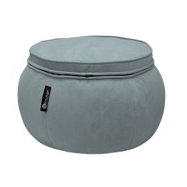 Wing Ottoman - Keystone Grey (Велюр), Цвет: Keystone Grey, Категория ткани: Велюр, изображение 5