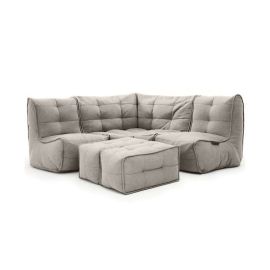 Mod4 Corner Deluxe - Keystone Grey (Шенилл), Цвет: Keystone Grey, Категория ткани: Шенилл, изображение 4