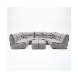 Mod6 Lounge Max - Luscious Grey (Шенилл), Цвет: Luscious Grey, Категория ткани: Шенилл, изображение 6