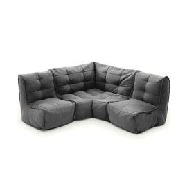 Mod3 Cozy Corner - Black Sapphire (Шенилл), Цвет: Black Sapphire, Категория ткани: Шенилл, изображение 6