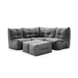 Mod4 Corner Deluxe - Black Sapphire (Шенилл), Цвет: Black Sapphire, Категория ткани: Шенилл, изображение 4