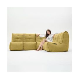 Mod4 L Sofa - Yellow Shine (Шенилл), Цвет: Yellow Shine, Категория ткани: Шенилл, изображение 5