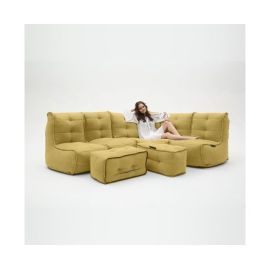 Mod5 Living Lounge - Yellow Shine (Шенилл), Цвет: Yellow Shine, Категория ткани: Шенилл, изображение 6