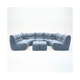 Mod6 Lounge Max - Blue Jazz (Шенилл), Цвет: Blue Jazz, Категория ткани: Шенилл, изображение 7