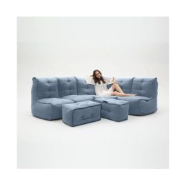 Mod5 Living Lounge - Blue Jazz (Шенилл), Цвет: Blue Jazz, Категория ткани: Шенилл, изображение 6