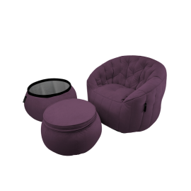 Contempo Package - Aubergine Dream (Велюр), Цвет: Aubergine Dream, Категория ткани: Велюр, изображение 6