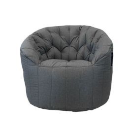 Butterfly Sofa - Titanium Weave (Оксфорд), Цвет: Titanium Weave, Категория ткани: Оксфорд, изображение 4