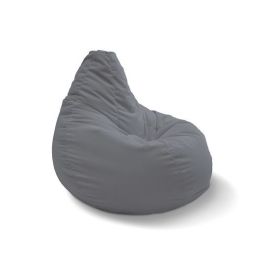 Bean Bag - Luscious Grey (Велюр), Цвет: Pepper Mint, Категория ткани: Велюр, изображение 5