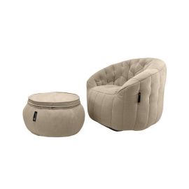 Butterfly Chaise - Eco Weave (Велюр), Цвет: Eco Weave, Категория ткани: Велюр, изображение 4