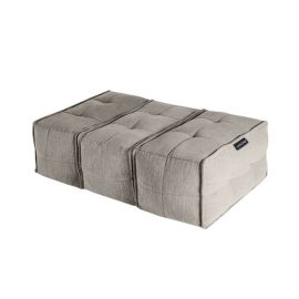 Mod3 Ottoman Trio - Keystone Grey (Шенилл), Цвет: Keystone Grey, Категория ткани: Шенилл, изображение 3