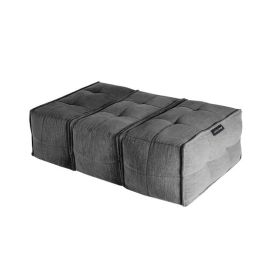 Mod3 Ottoman Trio - Black Sapphire (Шенилл), Цвет: Black Sapphire, Категория ткани: Шенилл, изображение 3