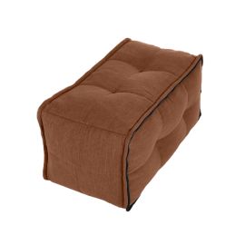 Twin Ottoman Middle Link - Terra Cocta (Шенилл), Цвет: Terra Cocta, Категория ткани: Шенилл, изображение 4