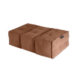 Mod3 Ottoman Trio - Terra Cocta (Шенилл), Цвет: Terra Cocta, Категория ткани: Шенилл, изображение 3