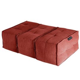 Mod3 Ottoman Trio -  Wildberry Deluxe (Шенилл), Цвет: Wildberry Deluxe, Категория ткани: Шенилл, изображение 4