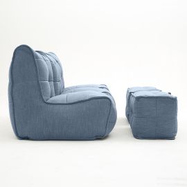 Mod3 Movie Couch Deluxe - Blue Jazz (Шенилл), Цвет: Blue Jazz, Категория ткани: Шенилл, изображение 6