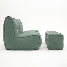 Mod3 Movie Couch Deluxe - Pepper Mint (Шенилл), Цвет: Pepper Mint, Категория ткани: Шенилл, изображение 6