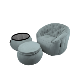 Contempo Package - Keystone Grey (Велюр), Цвет: Keystone Grey, Категория ткани: Велюр, изображение 4