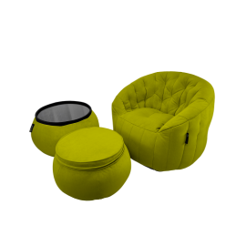 Contempo Package - Lime Citrus (Велюр), Цвет: Lime Citrus, Категория ткани: Велюр, изображение 6