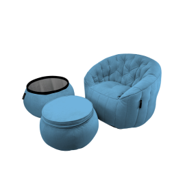 Contempo Package - Blue Jazz (Велюр), Цвет: Blue Jazz, Категория ткани: Велюр, изображение 7