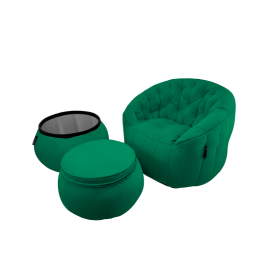 Contempo Package - Forest Green (Велюр), Цвет: Forest Green, Категория ткани: Велюр, изображение 7