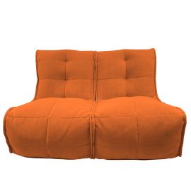 Twin Couch - Terra Cocta (Велюр), Цвет: Terra Cocta, Категория ткани: Велюр, изображение 11