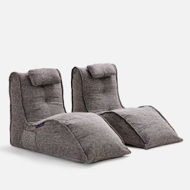 Кресло для отдыха Twin Avatar Deluxe™ - Luscious Grey (серый)