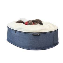 Лежак для собак Pet Lounge Small - Blue Dream Sheep, Цвет лежака: Blue Dream Sheep