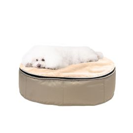 Купить лежак для кошек Pet Lounge Small - Cappuccino бежевый