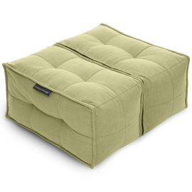 Двойная оттоманка пуф Twin Ottoman™ - Lime Citrus (Шенилл)