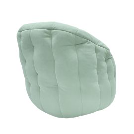 Купить бескаркасное кресло пенек австралия Butterfly Sofa - Pepper Mint (серо-зеленый велюр)