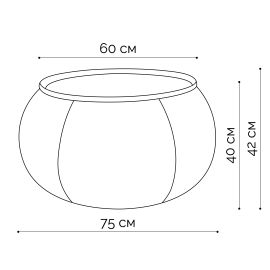Versa Table - Purple Rain (Велюр), Цвет: Purple Rain, Категория ткани: Велюр