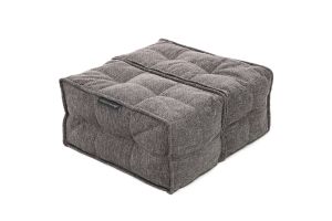 Twin Ottoman - Luscious Grey (Sofa Weave), Цвет: Luscious Grey, Категория ткани: Sofa Weave