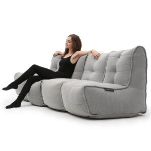 Mod4 Quad Couch - Keystone Grey (Sofa Weave), Цвет: Keystone Grey, Категория ткани: Sofa Weave